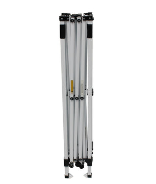 10'x10' RAPID PUSH V-Series 2 Pro Instant Canopy Kit  Blue, 100 Sq. Ft. of Shade, Straight Leg, Incudes Roller Bag