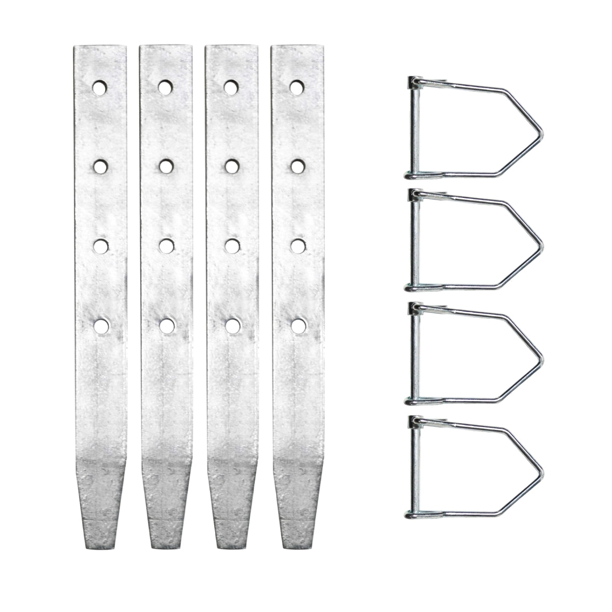 Heavy-Duty Commercial Stake Kit (set of 4)