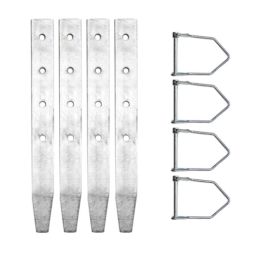 Heavy-Duty Commercial Stake Kit (set of 4)