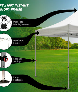 10'x10' Aluma® Kit (Aluminum Frame)