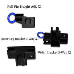 Part 14, 17, 18 – Classic Bracket Pack (3-Way)