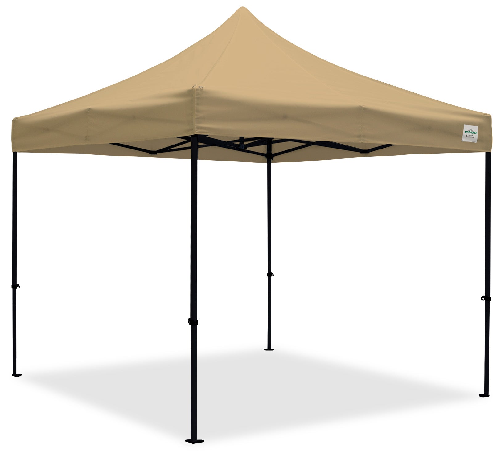 10'x10' Classic® Black Instant Canopy Kit (Steel Black Frame)