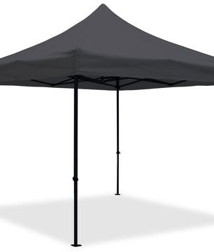 10'x10' Classic® Black Instant Canopy Kit (Steel Black Frame)