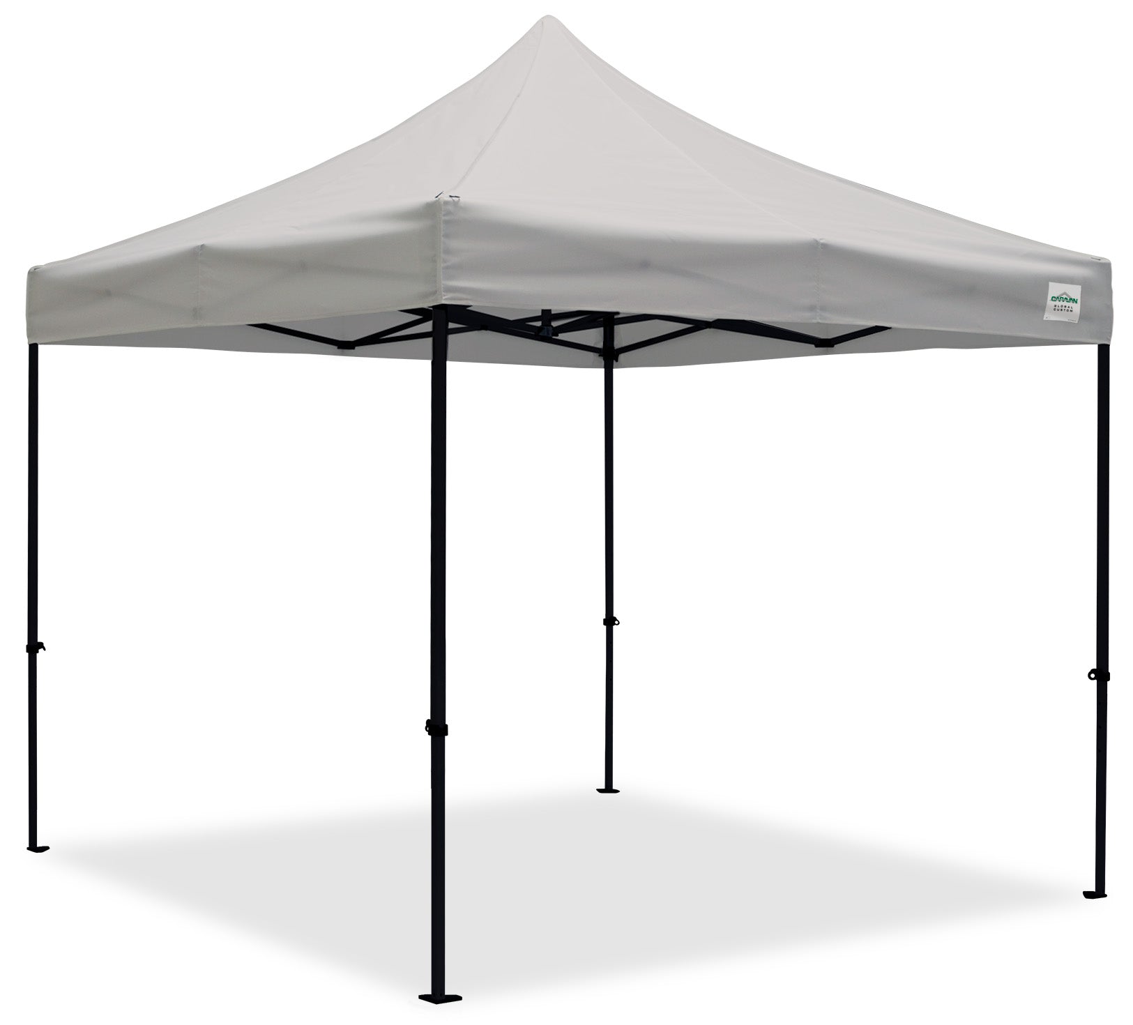 10'x10' Classic® Black Instant Canopy Kit (Steel Black Frame)