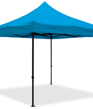 10'x10' Classic® Black Instant Canopy Kit (Steel Black Frame)