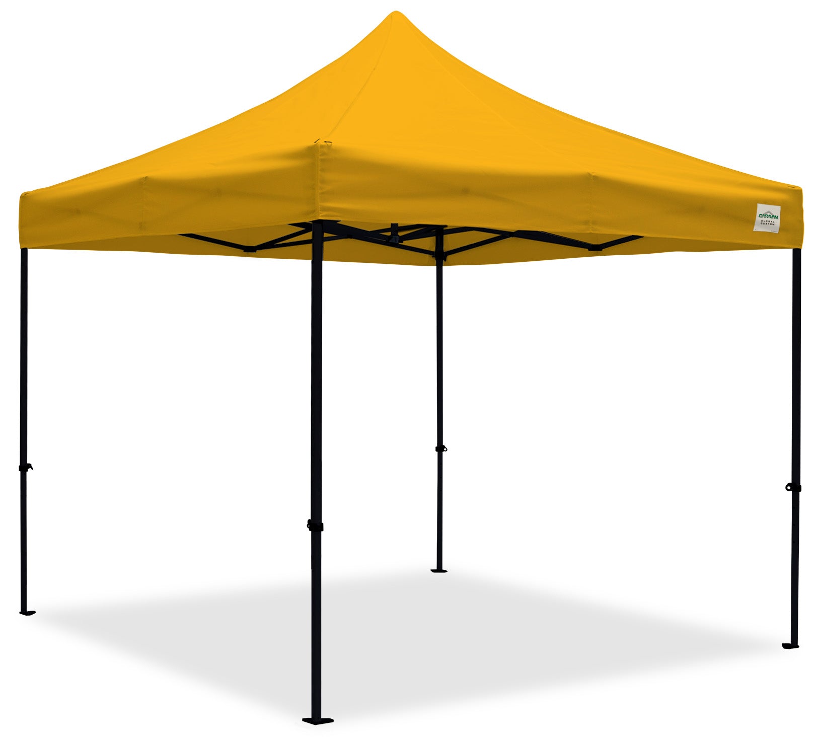 10'x10' Classic® Black Instant Canopy Kit (Steel Black Frame)