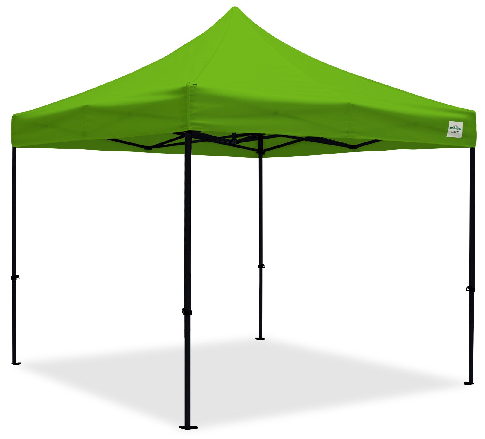 10'x10' Classic® Black Instant Canopy Kit (Steel Black Frame)