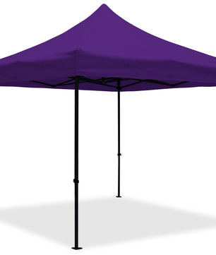 10'x10' Classic® Black Instant Canopy Kit (Steel Black Frame)