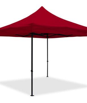 10'x10' Classic® Black Instant Canopy Deluxe Kit with Walls (Steel Black Frame)
