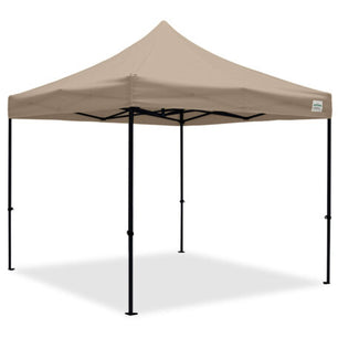 10'x10' Classic® Black Instant Canopy Deluxe Kit with Walls (Steel Black Frame)