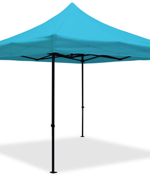 10'x10' Classic® Black Instant Canopy Kit (Steel Black Frame)