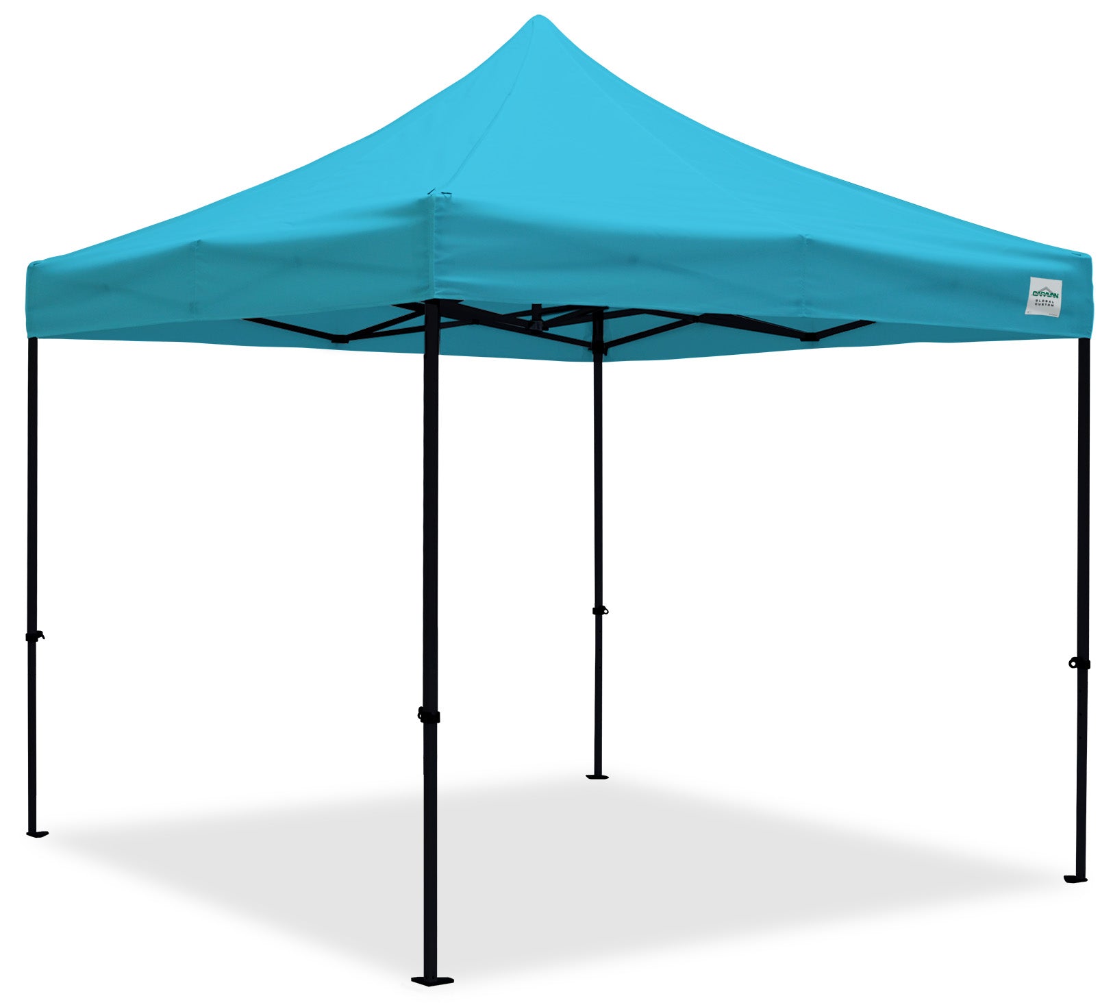 10'x10' Classic® Black Instant Canopy Kit (Steel Black Frame)