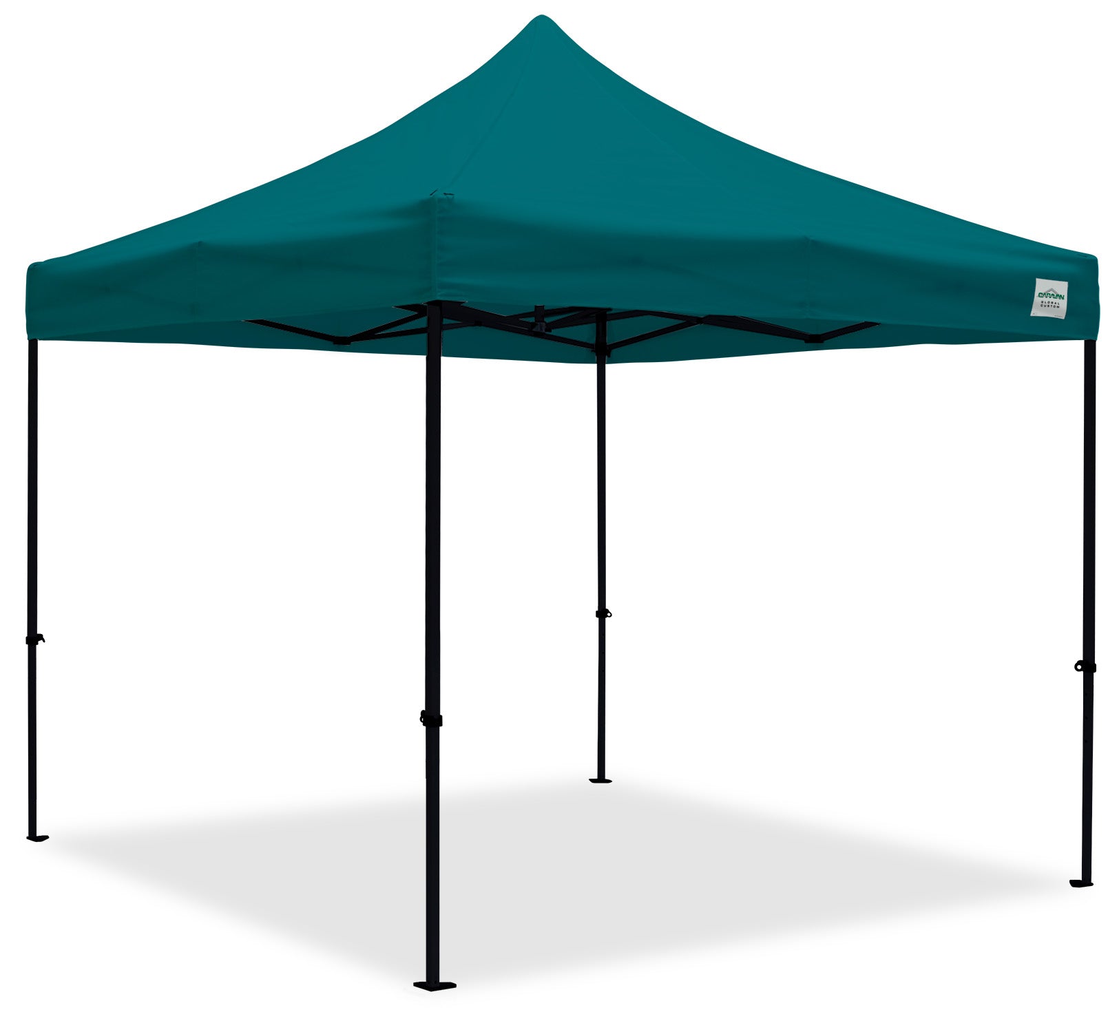 10'x10' Classic® Black Instant Canopy Kit (Steel Black Frame)