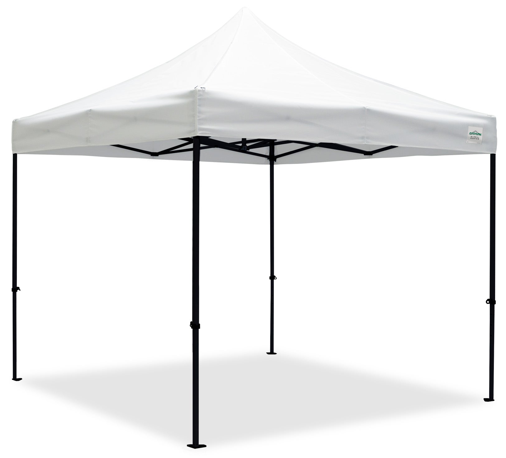 10'x10' Classic® Black Instant Canopy Kit (Steel Black Frame)