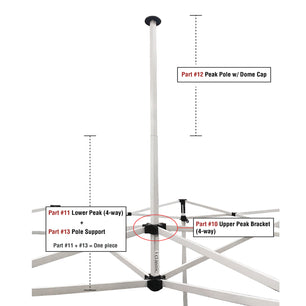 Part 10, 11, 12, 13 – Classic Peak Pole Pack