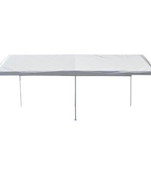 10'x20' Domain Pro 200 Carport Shelter White, Powder-Coated Steel Frame