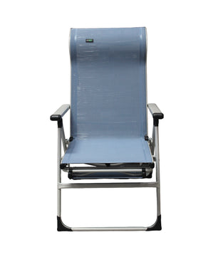 Ergo+ Patio Folding Chair , Flip Out Footrest, 300 LBS Weight Capacity, 7 Recline Positions