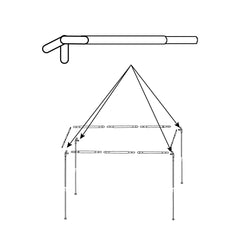 GardenShade™ Steel Upper Leg Part D (Qty1)