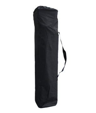 Black carrying bag on a white background