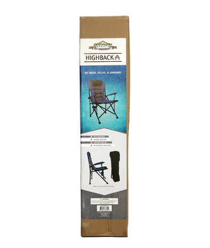 Deluxe Padded High Back Folding Chair