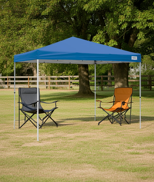 10' X 10' V-Series 2 Pro Instant Canopy Kit, 100 Sq. Ft. of Shade, Straight Leg, Incudes Roller Bag