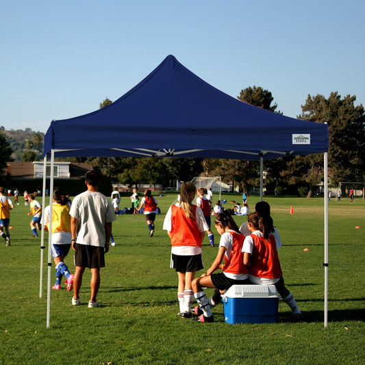 10'X10' M-Series Pro 2 Instant Canopy Kit, 100 Sq. Ft. of Shade, Straight Leg, Incudes Roller Bag