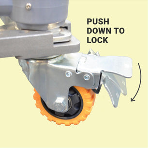 Caster Wheel Attachment for Aluma Pro / Magnum - 1 pc