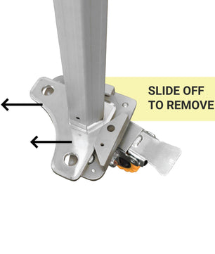 Caster Wheel Attachment for Aluma Pro / Magnum - 1 pc