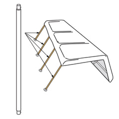 Mega Domain Leg Part A1 (Qty 1)