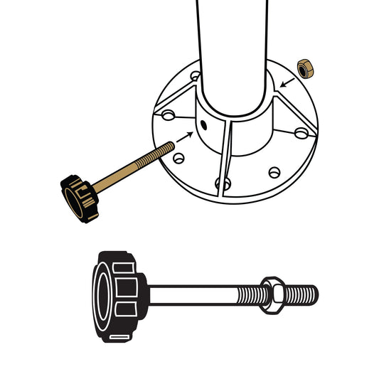 Mega Domain Foot Stabilizer Part G (Qty 1)