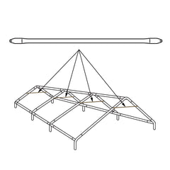 Mega Domain Snow Load Bar Part I (Qty 1)