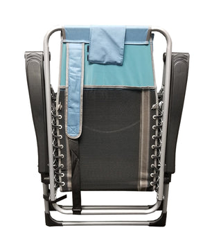 Infinity OG-Lounger Zero Gravity Chair 1 pc  Blue, Over-the-shoulder Carry Strap, Polyester with Mesh, 350 LB Weight Capacity