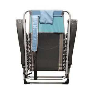 Infinity OG-Lounger Zero Gravity Chair 1 pc  Blue, Over-the-shoulder Carry Strap, Polyester with Mesh, 350 LB Weight Capacity