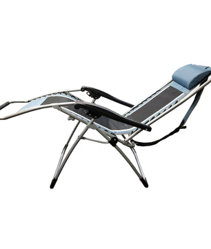 Infinity OG-Lounger Zero Gravity Chair 1 pc  Blue, Over-the-shoulder Carry Strap, Polyester with Mesh, 350 LB Weight Capacity