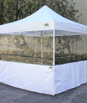 10' Panorama Clear and Polyester Pro Sidewall
