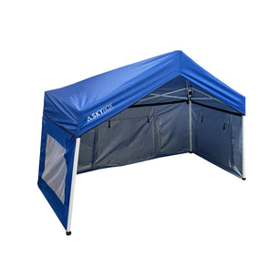 SkyBox Instant Sport Shelter 3.2' X 6.5' Blue, Patented,  Multi-Purpose, Removeable Walls