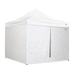 Universal Straight Leg Commercial-Grade Canopy Sidewalls 10' X 10' White, Set of 4, Sidewalls Only, Frame and Top Not Included