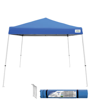 10'X10' V-Series 2 Instant Canopy Kit, Slant Leg, Incudes Roller Bag