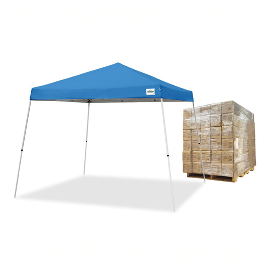 1 Pallet (30pc) 10'X10' V-Series 2 Instant Canopy Kit, Slant Leg, Incudes Roller Bag