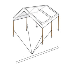 10×15 Domain™ Pro 150 Leg Part A