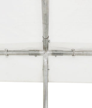 20'x20' Domain Pro 400 Carport Shelter White, Galvanized Steel Frame