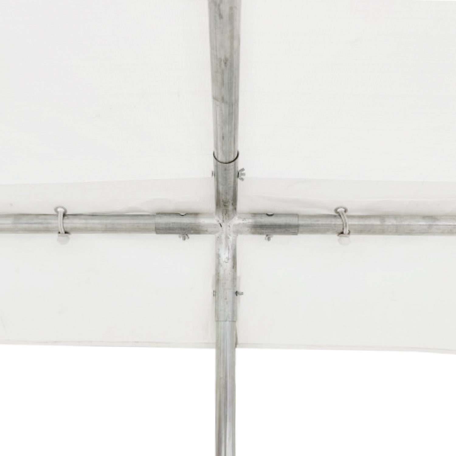 20'x20' Domain Pro 400 Carport Shelter White, Galvanized Steel Frame